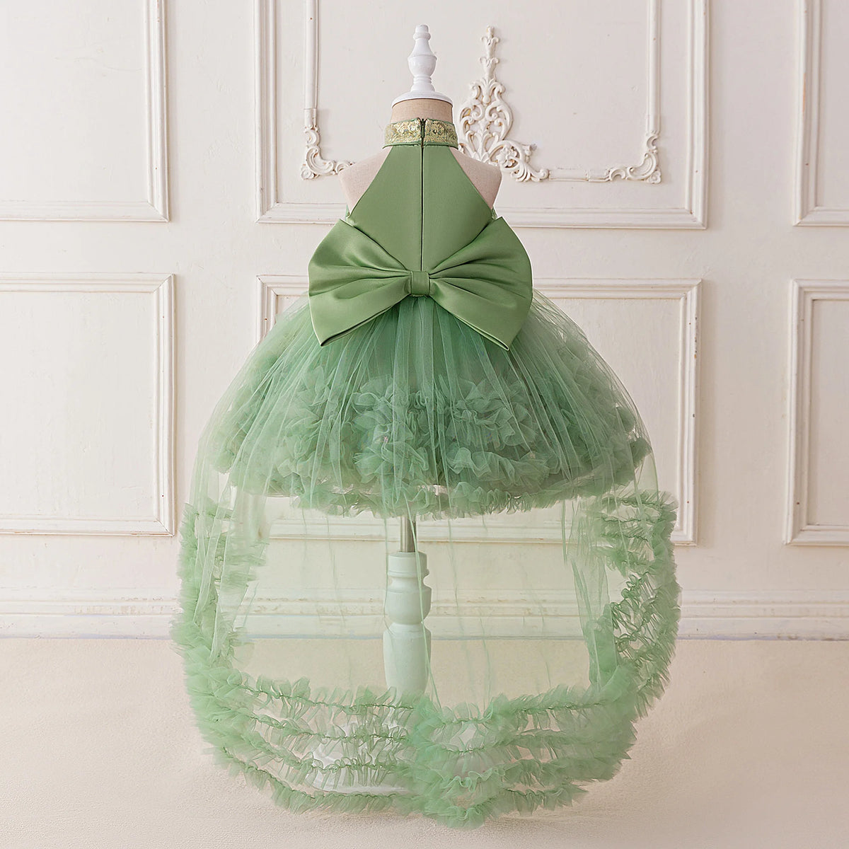 Sequin Bow Special-Occasion Dress for girls