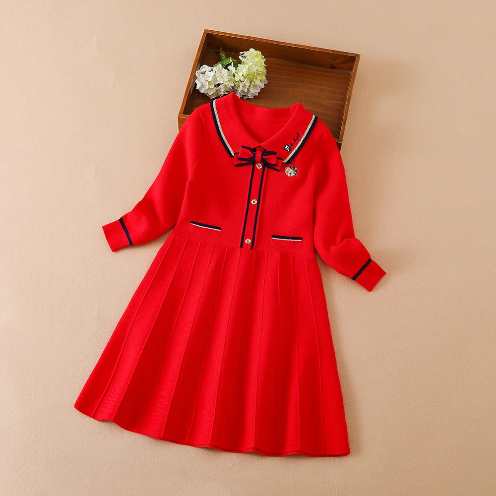 Knit Party Dress for girls