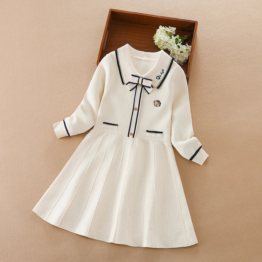 Knit Party Dress for girls