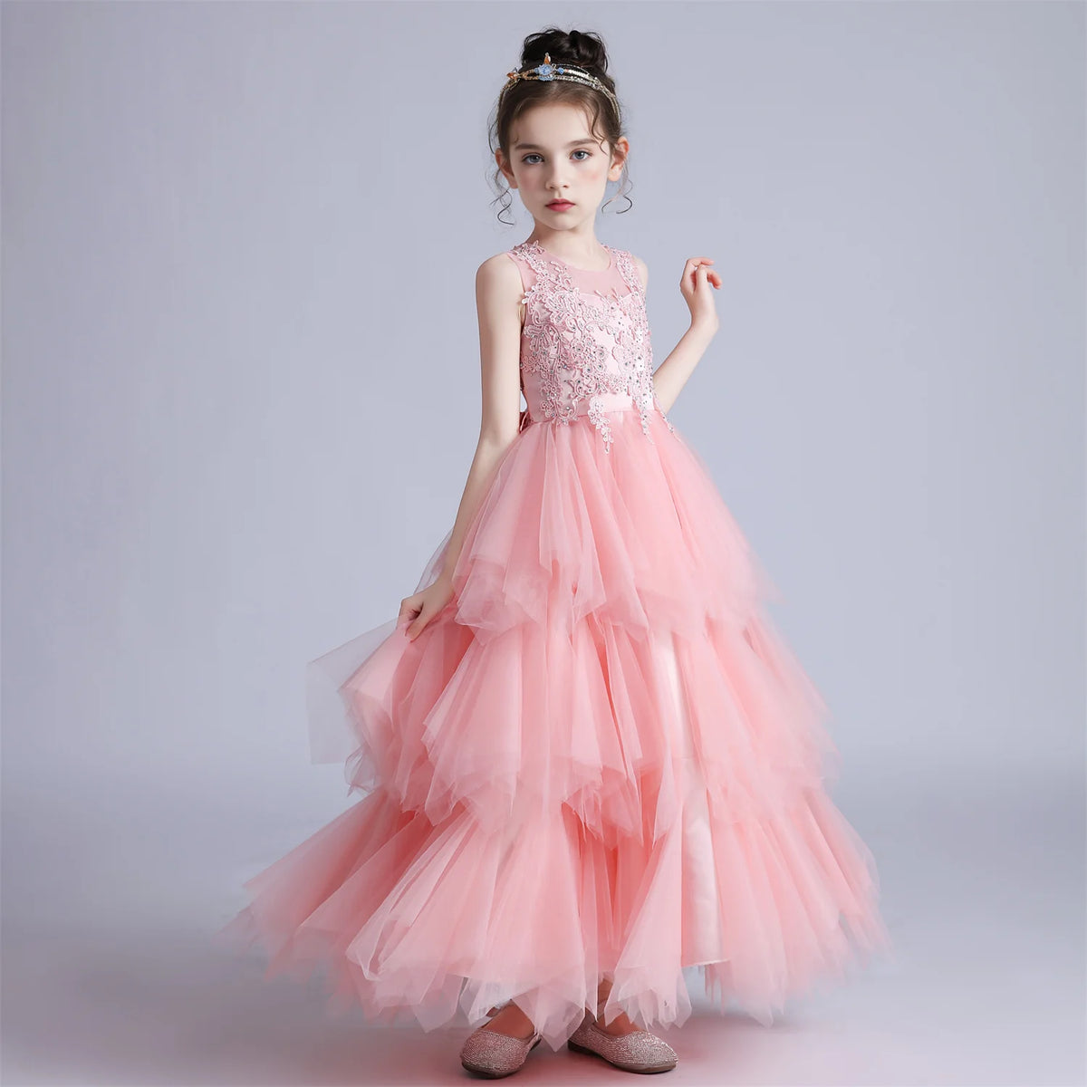 Classic Special-Occasion Dress for girls
