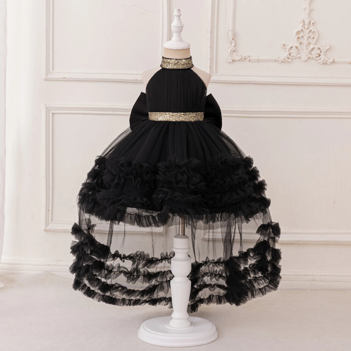 Sequin Bow Special-Occasion Dress for girls
