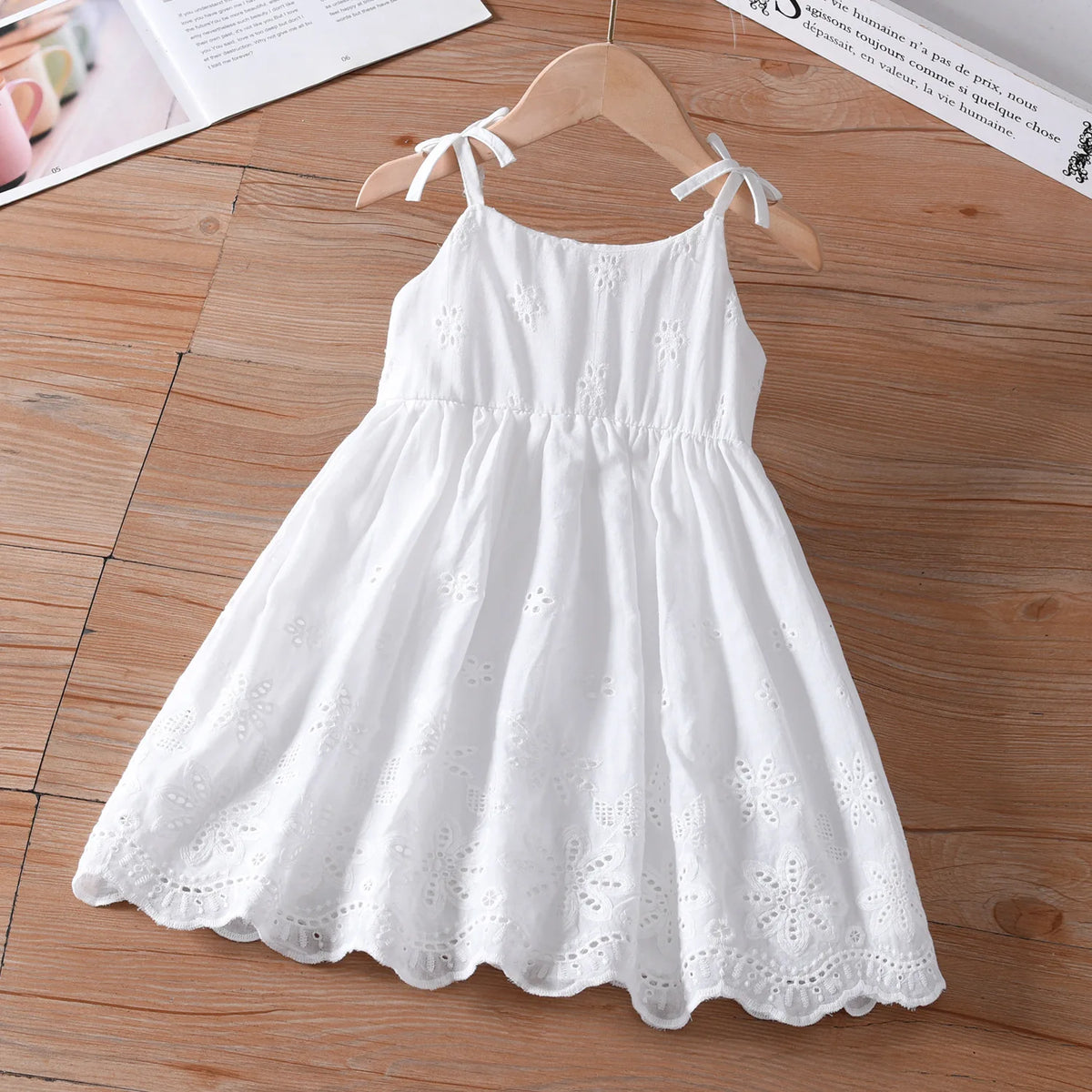 Lace Embroidered Special-Occasion Dress for girls