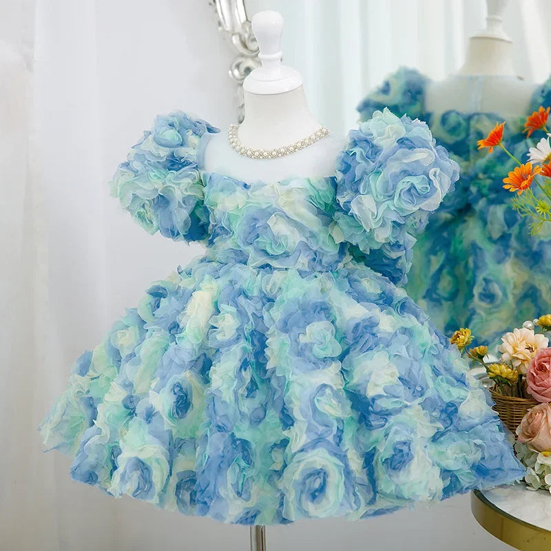 Ceremony Collection Sequin Tulle Ball Gown for Girls
